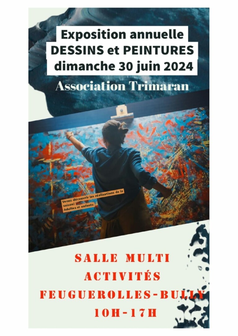 Exposition de peinture dimanche 30 juin 2024