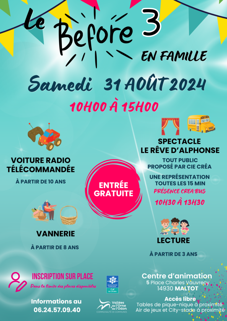 Festival en famille, samedi 31 août 2024