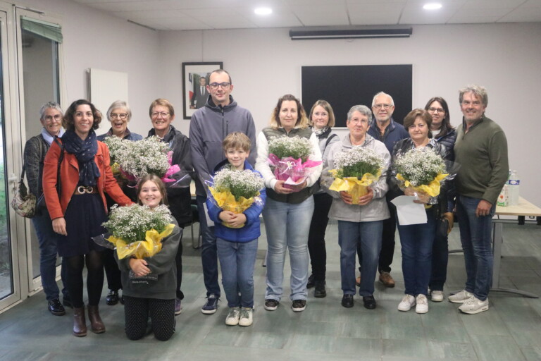 Remise des prix des maisons fleuries